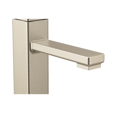 One-Handle Bathroom Faucet Brushed Nickel